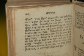 baroque cookery book * the Nürnbergische cook instructed well * G.N. Raspe 1779