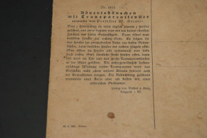 Adventskalender Häuschen Nr. 2319 W. Sträter * Verlag Bischof & Klein * 20er Jahre