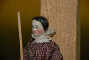 antique Biedermeier period doll's houses doll for kitchen or doll house * at 1850-1860