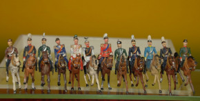 Heyde G. Dresden tin figures * 12 generals in the box * at 1900