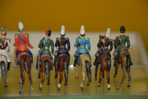 Heyde G. Dresden tin figures * 12 generals in the box * at 1900