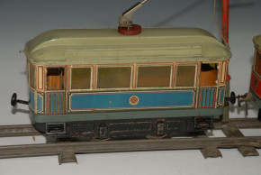 Carette G. Nbg. elektrische Straßenbahn Nr. 48 Oberleitung * Spur 1 * um 1910-1915