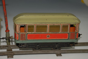 Carette G. Nbg. elektrische Straßenbahn Nr. 48 Oberleitung * Spur 1 * um 1910-1915