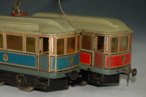 Carette G. Nbg. elektrische Straßenbahn Nr. 48 Oberleitung * Spur 1 * um 1910-1915