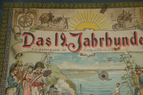 uraltes Kinderspiel * Das 19. Jahrhundert - 100 Jahre! * J. Beck O.M.R. von 1879