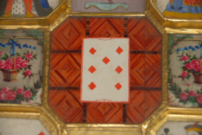 uraltes biedermeierliches Spiel in Buchform * datiert 1863 mit Monogramm M.