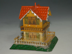 GBN brothers Bing money box house * metal around 1900-1905