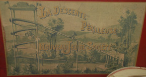 Kakelorum Penny Toy Wettfahrspiel * 1,30 m lang * Frankreich 1905