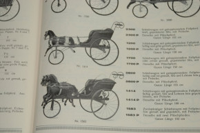 original toys catalogue horse toys * C. Beck & A. Schulze * Ohrdruf at 1910