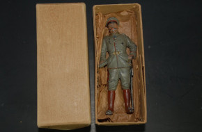 G. Heyde tin figure * field marshal of Hindenburg * portrait figure 5.1 inch at 1900