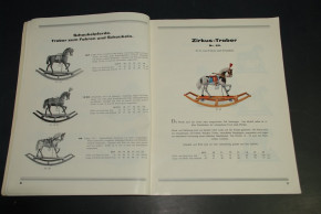 original toys catalogue horse toys * C. Beck & A. Schulze * Ohrdruf at 1910