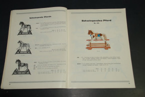 original toys catalogue horse toys * C. Beck & A. Schulze * Ohrdruf at 1910