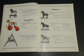 original toys catalogue horse toys * C. Beck & A. Schulze * Ohrdruf at 1910