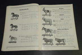 original toys catalogue horse toys * C. Beck & A. Schulze * Ohrdruf at 1910