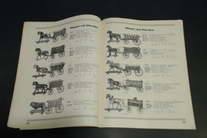 original toys catalogue horse toys * C. Beck & A. Schulze * Ohrdruf at 1910