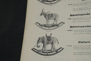 original toys catalogue horse toys * C. Beck & A. Schulze * Ohrdruf at 1910