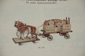 original toys catalogue horse toys * C. Beck & A. Schulze * Ohrdruf at 1910