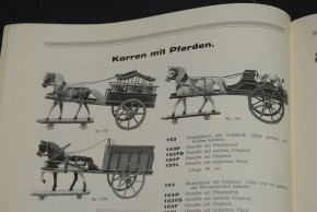 original toys catalogue horse toys * C. Beck & A. Schulze * Ohrdruf at 1910