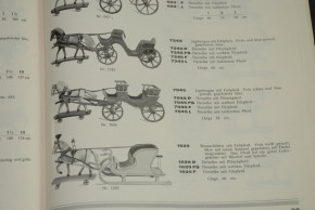 original toys catalogue horse toys * C. Beck & A. Schulze * Ohrdruf at 1910