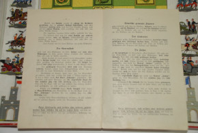 Graf Haeseler hochinteressantes Kriegsspiel 1. WK mit 32 Haffner Zinnfiguren im O.K. * um 1905