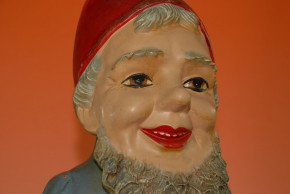 age garden gnome angler * height of 76 cm * forties-fifties