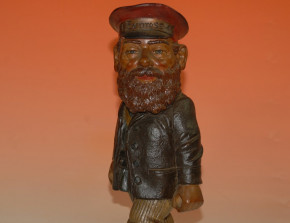 Dwarf gnome 1. express * railway luggage man * Otto Kind at 1900