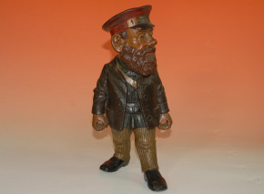 Dwarf gnome 1. express * railway luggage man * Otto Kind at 1900