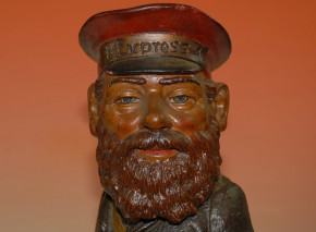 Dwarf gnome 1. express * railway luggage man * Otto Kind at 1900