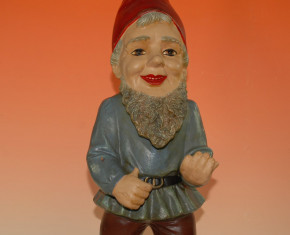 age garden gnome angler * height of 76 cm * forties-fifties