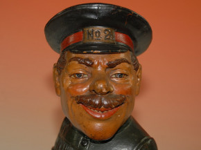 rare dwarf - gnome as a service man no. 2 * Otto Kind at 1900