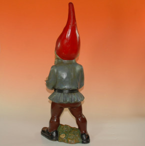 age garden gnome angler * height of 76 cm * forties-fifties