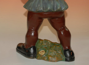 age garden gnome angler * height of 76 cm * forties-fifties