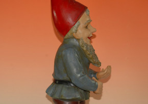 age garden gnome angler * height of 76 cm * forties-fifties