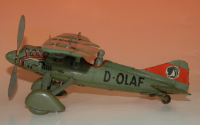 Tipp & Co. D-OLAF Bomb airman with clock plant drive * germany thirties (20)