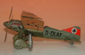 Tipp & Co. D-OLAF bomb airman with clock plant drive * germany thirties (21)