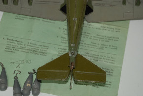 Tipp & Co. Heinkel 51 Bombenflieger D-OLAF * Blech litho. * Nbg. 1934