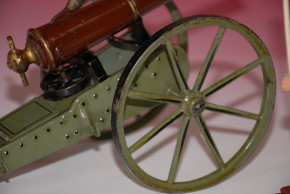 Märklin Feld Artillerie Kanone Nr. 8007/1 & Soldaten Figur H 16,5 cm * ab 1904