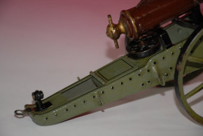 Märklin Feld Artillerie Kanone Nr. 8007/1 & Soldaten Figur H 16,5 cm * ab 1904