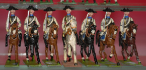 Haffner J. tin figures * Alter Fritz, generals & crew * 1.9 inch figures in box * at 1910