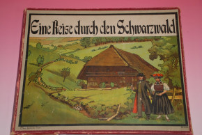 Scholz Artist Game No. 5130 * Journey through the Black Forest * 1920s