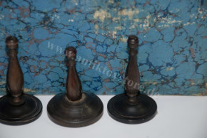 antique Biedermeier chess set in box * rare at 1840/1850