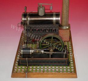 GBN super fine model steam engine with precision cylinder * at 1909