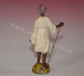 antique mass figure Pfeiffer Vienna * Bedouin - camel leader * at 1900