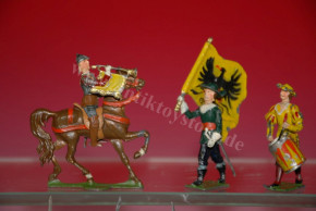Haffner J. Nbg. Imperial Landsknechts * 18 pieces * 1.8 inch figures at 1900