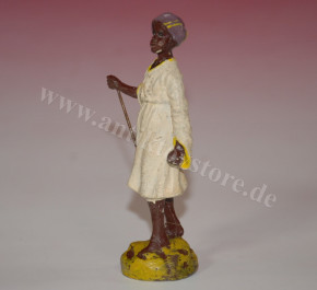 antique mass figure Pfeiffer Vienna * Bedouin - camel leader * at 1900