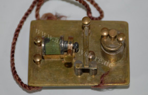 antique ball donation - technician ball with miniature model made of brass * January 19, 1927