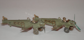 2 Penny Toys * CKO Kellermann Flugzeuge Nr. 227 * 20er Jahre