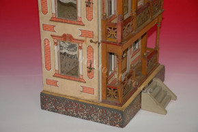 Erzgebirge Moritz Gottschalk dollhouse with lift & lighting * Germany at 1895