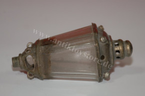 uralter Märklin Glaskörper für Straßenlampe * Kaiseröl * um 1900/1910