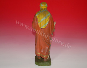 uralte große Krippenfigur * Beduine * Alpenländisch um 1880/1890